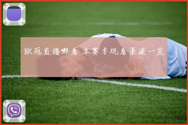 欧冠直播哪看 本赛季观看渠道一览